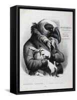 Mister Vulture-Edmond-Framed Stretched Canvas