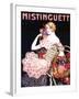 Mistinguett Checked-null-Framed Giclee Print