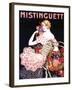 Mistinguett Checked-null-Framed Giclee Print