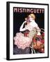 Mistinguett Checked-null-Framed Giclee Print