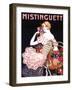 Mistinguett Checked-null-Framed Giclee Print