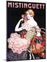 Mistinguett Checked-null-Mounted Giclee Print