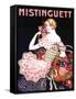 Mistinguett Checked-null-Framed Stretched Canvas