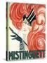 Mistinguett Redhead Cane-null-Stretched Canvas