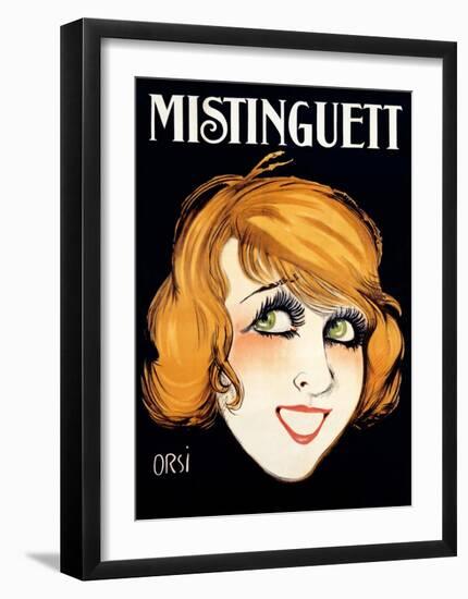 Mistinguett-Orsi-Framed Art Print