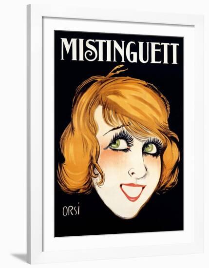 Mistinguett-Orsi-Framed Art Print
