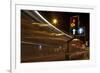 Mistle Thrush (Turdus Viscivorus) Nesting on Amber Traffic Light in City Centre, Yorkshire-Paul Hobson-Framed Photographic Print