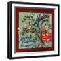 Mistletoe Brand - California - Citrus Crate Label-Lantern Press-Framed Art Print