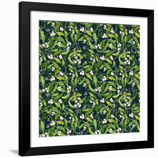 Mistletoe pattern I-Irina Trzaskos Studio-Framed Giclee Print