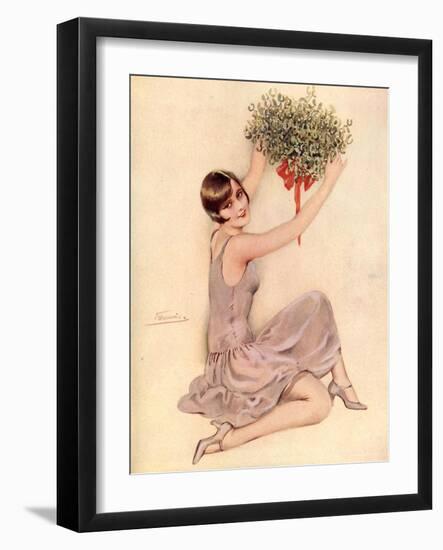 Mistletoe, UK, 1920-null-Framed Giclee Print