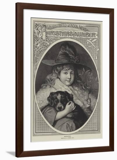 Mistletoe-George Adolphus Storey-Framed Giclee Print