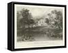 Mistley Hall-William Henry Bartlett-Framed Stretched Canvas