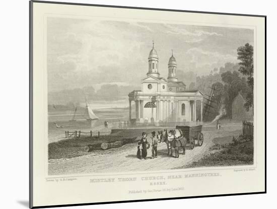 Mistley Thorn Church, Near Manningtree, Essex-George Bryant Campion-Mounted Giclee Print