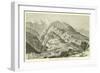 Mistra, or Mizithra, Taygetus Mountains-null-Framed Giclee Print