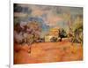 'Mistral', c19th century (1935)-Pierre-Auguste Renoir-Framed Giclee Print