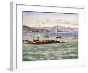 Mistral, Saint Tropez, Automne-Henri Manguin-Framed Premium Giclee Print