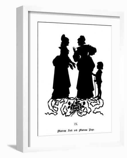 Mistress Ford and Mistress Page-Paul Konewka-Framed Giclee Print