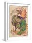 Mistress Summer and Lord Bacchus-Linda Ravenscroft-Framed Giclee Print