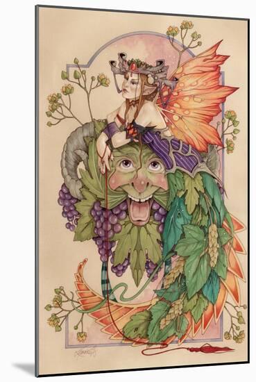 Mistress Summer and Lord Bacchus-Linda Ravenscroft-Mounted Giclee Print