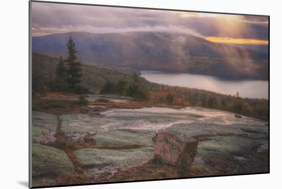 Misty and Light at Eagle Lake, Acadia National Park-Vincent James-Mounted Photographic Print