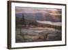 Misty and Light at Eagle Lake, Acadia National Park-Vincent James-Framed Photographic Print