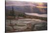 Misty and Light at Eagle Lake, Acadia National Park-Vincent James-Stretched Canvas