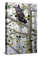 Misty Aspen-Jeff Tift-Stretched Canvas