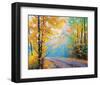 Misty Autumn Day-Graham Gercken-Framed Art Print