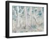 Misty Autumn Forest I-Melissa Wang-Framed Art Print