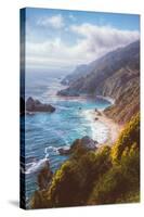 Misty Big Sur Coastline, California-Vincent James-Stretched Canvas