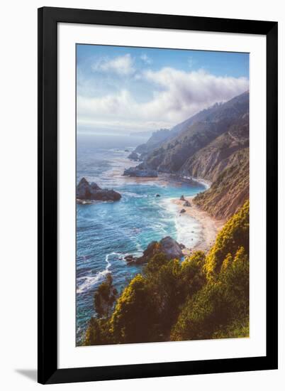 Misty Big Sur Coastline, California-Vincent James-Framed Photographic Print