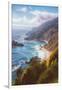 Misty Big Sur Coastline, California-Vincent James-Framed Photographic Print