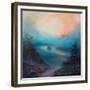 Misty Blue, 2017,-Lee Campbell-Framed Giclee Print