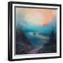 Misty Blue, 2017,-Lee Campbell-Framed Giclee Print