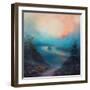 Misty Blue, 2017,-Lee Campbell-Framed Premium Giclee Print