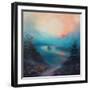 Misty Blue, 2017,-Lee Campbell-Framed Premium Giclee Print