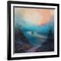 Misty Blue, 2017,-Lee Campbell-Framed Giclee Print