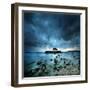 Misty Blue-Philippe Sainte-Laudy-Framed Photographic Print