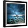 Misty Blue-Philippe Sainte-Laudy-Framed Photographic Print