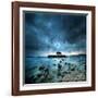 Misty Blue-Philippe Sainte-Laudy-Framed Photographic Print