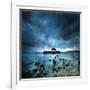 Misty Blue-Philippe Sainte-Laudy-Framed Photographic Print