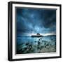 Misty Blue-Philippe Sainte-Laudy-Framed Photographic Print