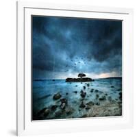 Misty Blue-Philippe Sainte-Laudy-Framed Giclee Print