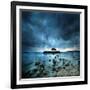 Misty Blue-Philippe Sainte-Laudy-Framed Giclee Print