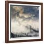 Misty Cloud filled valley from Morton Overlook, Great Smoky Mountains, National Park, Tennessee-Adam Jones-Framed Photographic Print