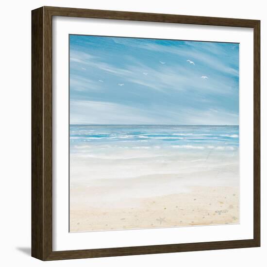 Misty Coastal Days I-Kingsley-Framed Art Print