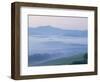 Misty Dawn View Across Val d'Orcia Towards the Belvedere, Near San Quirico d'Orcia, Tuscany, Italy-Lee Frost-Framed Photographic Print