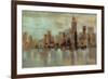 Misty Day in Manhattan-Silvia Vassileva-Framed Premium Giclee Print