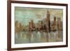 Misty Day in Manhattan-Silvia Vassileva-Framed Premium Giclee Print