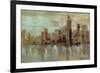 Misty Day in Manhattan-Silvia Vassileva-Framed Premium Giclee Print
